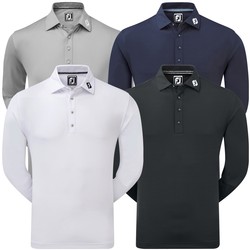 FootJoy Long Sleeve ThermoLite Golf Polo Shirt 